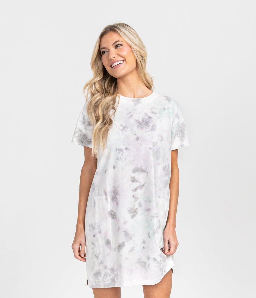 Your New Favorite Tee Dress - Looking Glass (6656391282740)