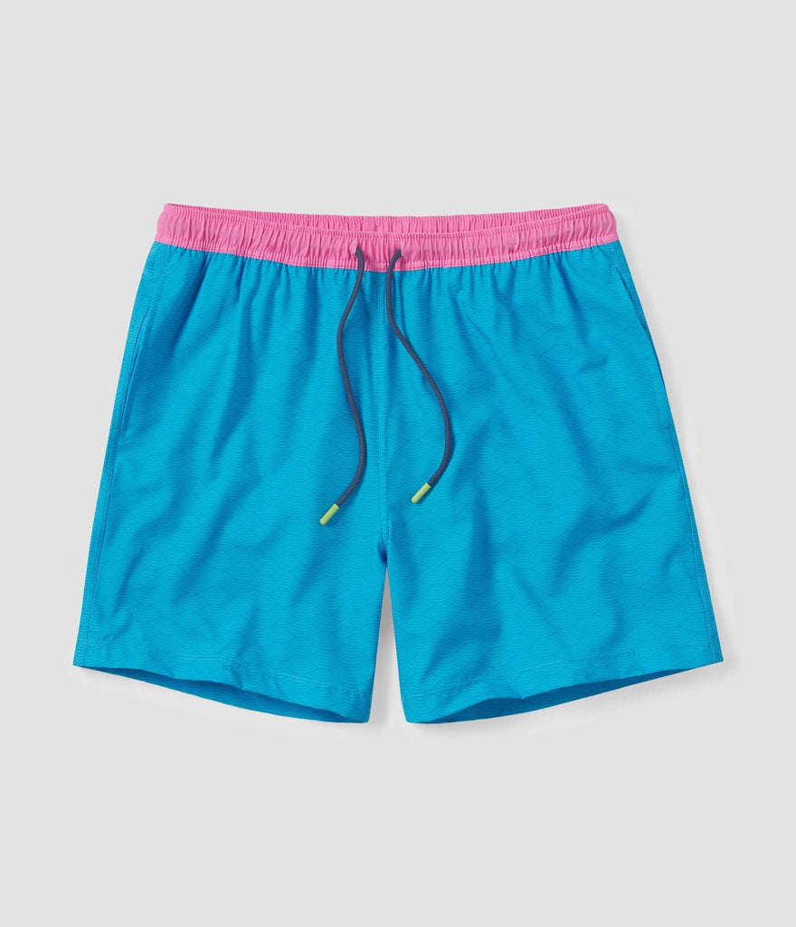 Block Party Swim Shorts - Ocean Breeze (6656384303156)