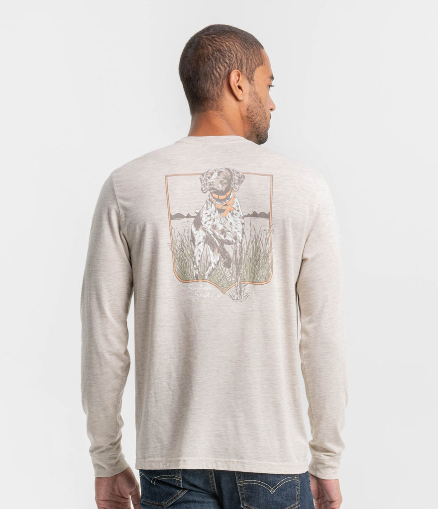 Pointer Pursuit Tee LS - Oatmeal (6549438398516)