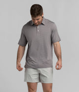 Crestline Stripe Polo - Lakeshore