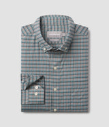 Bennett Plaid LS - Bayou Teal