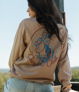 Giddy Up Tee - Chestnut