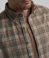 Braxton Lightweight Cord Flannel - Boulder