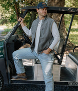 Max Comfort Henley LS - Stone