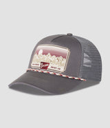 Rope Trucker Hat - Frost Gray