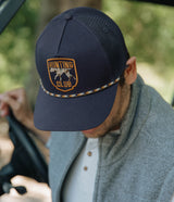 Rope Trucker Hat - Night Sky