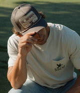 Rope Trucker Hat - Frost Gray