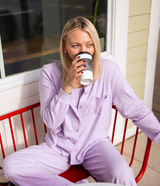 Sincerely Soft PJ Top LS - Pastel Lilac