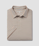 Tybee Stripe Polo - Adobe