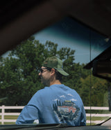 Vintage Voyager Tee - Nautical Blue