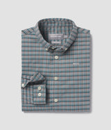 Youth Boys Bennett Plaid - Bayou Teal
