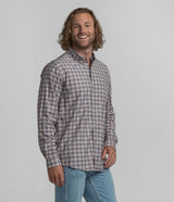 Ridgeside Plaid LS - Desert Frost