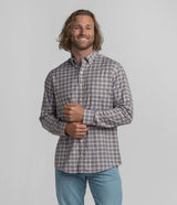 Ridgeside Plaid LS - Desert Frost