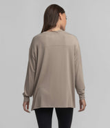 Relaxed Essential Top LS - Hazelnut