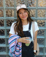 Two Tone Trucker Hat - Hazelnut