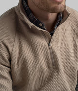 Dallas Performance Qtr Zip - Mink