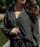 Hybrid Full Zip Hoodie - Deep Space