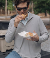 Next Level Performance Pullover - Granite