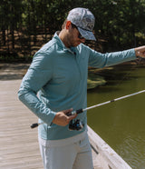 Next Level Performance Pullover - Smoke Blue