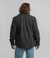 Stretch Twill Shacket - Iron Ore