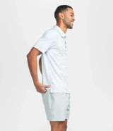 Heather Madison Stripe Polo - Chalky Mint