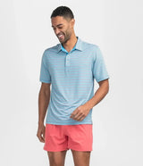 Sawgrass Stripe Polo - Marina