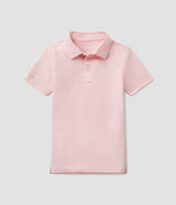 Youth Boys Heather Madison Polo - Conch Shell