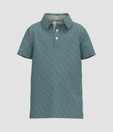 Youth Party Fowl Printed Polo - Party Fowl