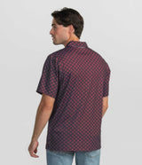 Down Set Hut Printed Polo - Gameday