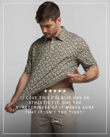 Feathered Pursuit Printed Polo