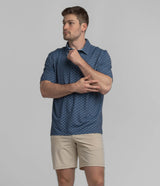 Perfect Round Printed Polo - Nocturnal