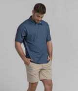 Perfect Round Printed Polo - Nocturnal