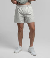 Everyday Hybrid Short With Belt Loops (5.5" Inseam) - Cloud