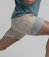 Everyday Hybrid Short With Belt Loops (5.5" inseam) - Pelican