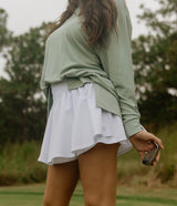 Hybrid Performance Skort - Bright White