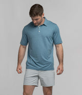 Grayton Heather Polo - Tempest