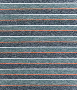 Cahaba Heather Stripe Polo - Navy Night