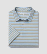 Cahaba Heather Stripe Polo - Ridgeway