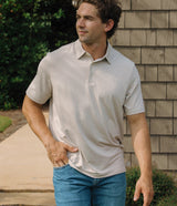 Heather Madison Stripe Polo - Mojave