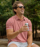 Sarasota Stripe Polo - Tide