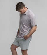 Sawgrass Stripe Polo - Limestone