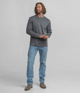 Elevated Layering Crew - Granite