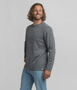 Elevated Layering Crew - Steel