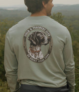 Field And Feathers Tee - Iceberg Green