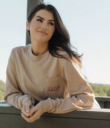 Giddy Up Tee - Chestnut