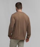 Max Comfort Pocket Tee LS - Natural