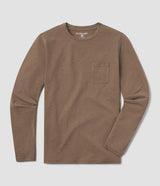 Max Comfort Pocket Tee LS - Natural