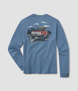 Vintage Voyager Tee - Nautical Blue