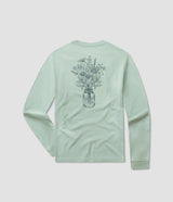 Youth Fall Bloom Tee - Cool Mint