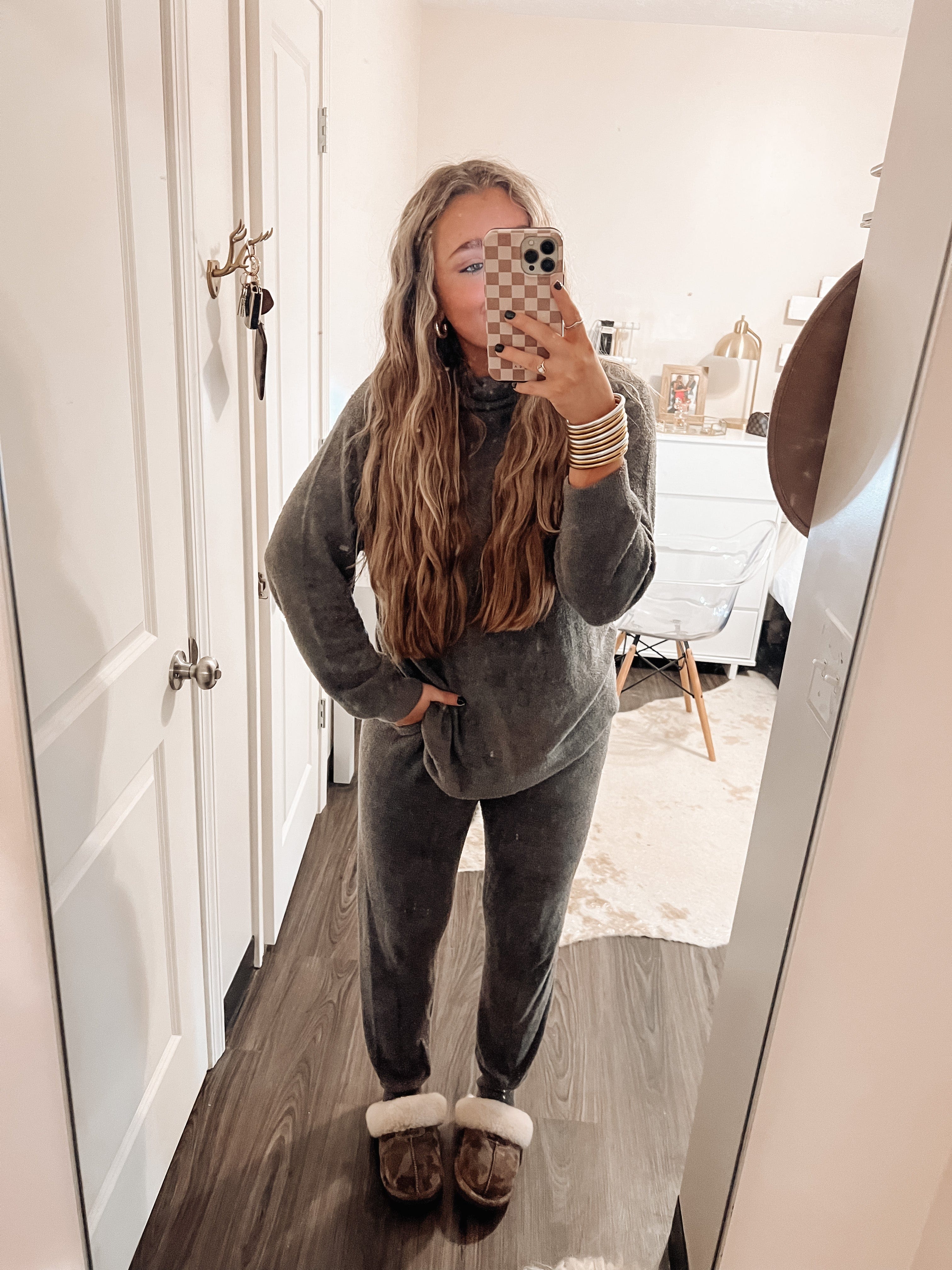 Dreamluxe Turtleneck Sweater - Iron